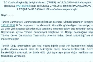 e95f2900 c5bc 4cea 9efb 0894b8744936 1 Isparta - Eğirdir Nostaljik Tren Seferi Projesi