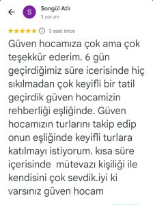 3 Yorumlar ve Teşekkürler